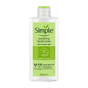 تونر بدون الکل سیمپل Kind To Skin مناسب انواع پوست 200 میل