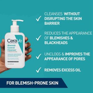 ژل شست و شوی سراوی ضد جوش و ضد لک Blemish Control 236 میل
