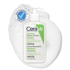 شوینده کرم فوم سراوی CeraVe مخصوص پوست نرمال تا خشک