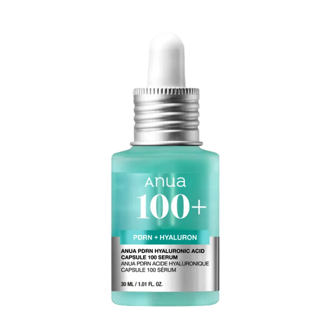 سرم آبرسان PDRN و هیالورونیک اسید +100 آبی آنوا Anua